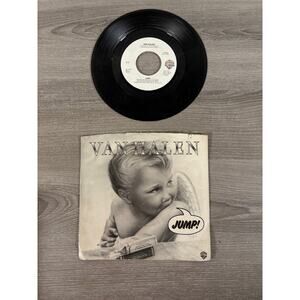 Van Halen – Jump / House of Pain‎ 45 RPM 7” Vinyl Single Picture Sleeve 1983 WB